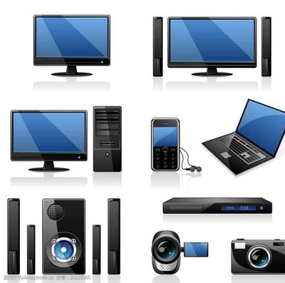 影音多媒体与计算机数码产品 矢量素材的设计与应用