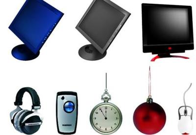 多款电脑及数码产品矢量图集 科技美感与设计效率的完美融合